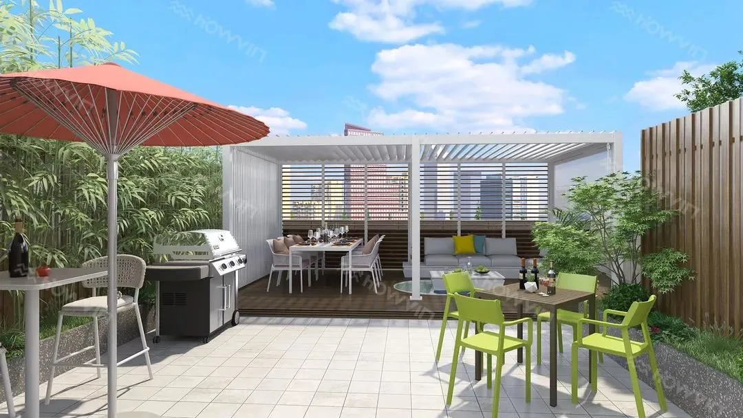 pergola aluminum outdoor