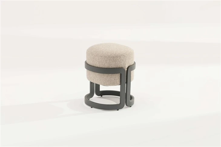 Modern Outdoor Stool & Side Table Set - Durable Aluminum & Teak Design suppliers
