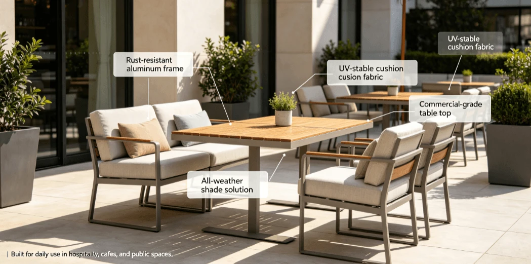How to Choose the Right Outdoor Furniture: B2B Sourcing Guide How to Choose the Right Outdoor Furniture: B2B Sourcing Guide