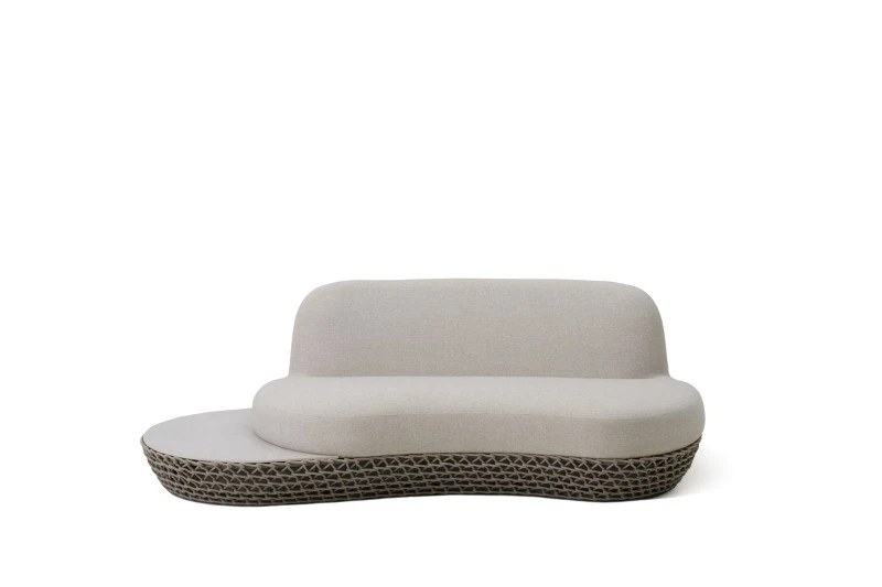 Zenith All-Weather Woven Rope Aluminum Patio Sofa 1 Zenith All-Weather Woven Rope Aluminum Patio Sofa 1